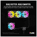 corsair co 9051023 ww rx140 icue link rgb expansion fan 140mm white extra photo 2
