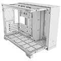 case corsair 2500d airflow dual chamber tempered glass midi tower white extra photo 9