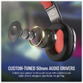 corsair hs35 v2 multiplatform gaming headset red ca 9011384 eu extra photo 2