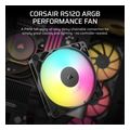 corsair rs120 argb 120mm pwm fan black co 9050180 ww extra photo 1