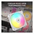 corsair rs120 argb 120mm pwm fan white co 9050184 ww extra photo 1