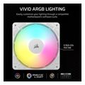 corsair rs120 argb 120mm pwm fan white triple pack co 9050185 ww extra photo 2