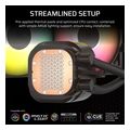 corsair nautilus 240 rs argb liquid cpu cooler black cw 9060092 ww extra photo 2