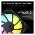 corsair nautilus 240 rs argb liquid cpu cooler black cw 9060092 ww extra photo 3