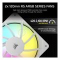 corsair nautilus 240 rs argb liquid cpu cooler white cw 9060094 ww extra photo 3