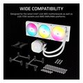 corsair nautilus 360 rs argb liquid cpu cooler white cw 9060095 ww extra photo 6