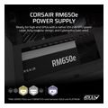 psu corsair rm850e 850w fully modular cybenetics gold atx 31 certified cp 9020296 eu extra photo 1