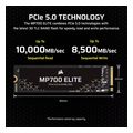 ssd corsair mp700 elite 1tb pcie 50 x4 nvme m2 2280 cssd f1000gbmp700enh extra photo 2