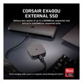 exoterikos diskos corsair ex400u 1tb usb 40 type c portable ssd cssd ex400u1tb extra photo 1