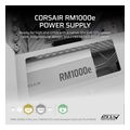 psu corsair rm1000e 1000w fully modular cybenetics gold white atx 31 certified cp 9020294 eu extra photo 1
