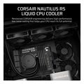corsair nautilus 360 rs liquid cpu cooler black cw 9060089 ww extra photo 1