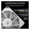 corsair rs120 120mm pwm fan white triple pack co 9050193 ww extra photo 3
