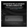 ssd corsair mp700 pro 4tb m2 nvme 20 pcie gen5 x4 with air coller cssd f4000gbmp700pro extra photo 1