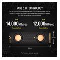 ssd corsair mp700 pro se hydro x series 4tb m2 nvme 20 pcie gen5 x4 cssd f4000gbmp700phxs extra photo 3