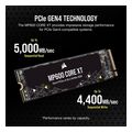 ssd corsair mp600 core xt 1tb m2 nvme pcie gen4 x4 cssd f1000gbmp600cxtr2 extra photo 2