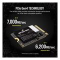 ssd corsair mp600 mini 1tb m2 2230 nvme pcie gen4 x4 cssd f1000gbmp600mnr2 extra photo 2