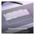pliktrologio corsair k70 pro tkl programmable gaming mgx hyperdrive switch white extra photo 1