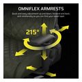 corsair gaming chair tc500 luxe fabric sherwood extra photo 4