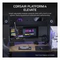 corsair gaming desk platform 4 elevate desk wood extra photo 1
