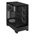 case asus a31 plus tempered glass argb midi tower black extra photo 4