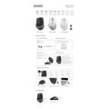 a4tech fb45cs air 2 stone grey wireless mouse dual mode up to 2000 dpi black extra photo 3
