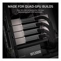 psu corsair ws3000 3000w 80 plus platinum atx 31 fully modular workstation cp 9020312 eu extra photo 2