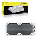 corsair hydro x radiator xr5 240mm v2 2x120mm radiator 30mm thick white extra photo 6