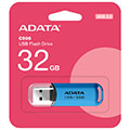 adata ac906 32g rwb classic c906 32gb usb20 flash drive blue extra photo 2
