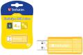 verbatim 47390 store n go pinstripe usb 20 yellow 4gb extra photo 1