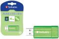 verbatim 47391 store n go pinstripe usb 20 green 4gb extra photo 1