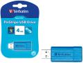 verbatim 47393 store n go pinstripe usb 20 blue 4gb extra photo 1