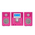 bigben mcd04rsstick micro system with cd player pink extra photo 1