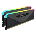 ram corsair cmn32gx4m2z3200c16 vengeance rgb rt black 32gb 2x16gb ddr4 3200mhz dual kit extra photo 1
