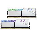 ram gskill f4 3600c18d 32gtrs 32gb 2x16gb ddr4 3600mhz trident z royal silver rgb dual kit extra photo 1