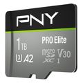 pny elite pro micro sdxc 1tb u3 v30 a2 psdu1tbv32100pro ge extra photo 1