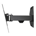 hama 118100 fullmotion tv wall bracket 19 48 black extra photo 1