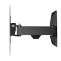 hama 118100 fullmotion tv wall bracket 19 48 black extra photo 2