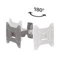 hama 118100 fullmotion tv wall bracket 19 48 black extra photo 6