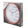 esperanza ehc014r wall clock prague red extra photo 1