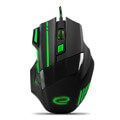 esperanza egm201g wired mouse for gamers 7d optical usb mx201 wolf green extra photo 1