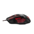 esperanza egm201r wired mouse for gamers 7d optical usb mx201 wolf red extra photo 2