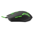 esperanza egm205g wired mouse for gamers 6d optical usb mx205 fighter green extra photo 1