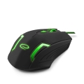 esperanza egm205g wired mouse for gamers 6d optical usb mx205 fighter green extra photo 2