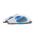 esperanza egm401wb wired mouse for gamers 7d optical usb mx401 hawk white blue extra photo 1