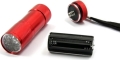 esperanza eot004m mini aluminum led torch altair red extra photo 1