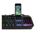 pliktrologio nod g kbd 002b metal stealth black aluminum gaming 7 color rgb backlight extra photo 8