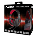 nod g hds 001 gaming headset with adjustable microphone and red led extra photo 4