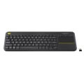 pliktrologio logitech 920 007145 k400 plus wireless touch keyboard black us extra photo 1