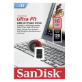 sandisk sdcz430 016g g46 ultra fit 16gb usb 31 flash drive extra photo 3