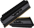 ram patriot pvb416g320c6k viper 4 blackout series 16gb 2x8gb ddr4 3200mhz dual kit extra photo 1